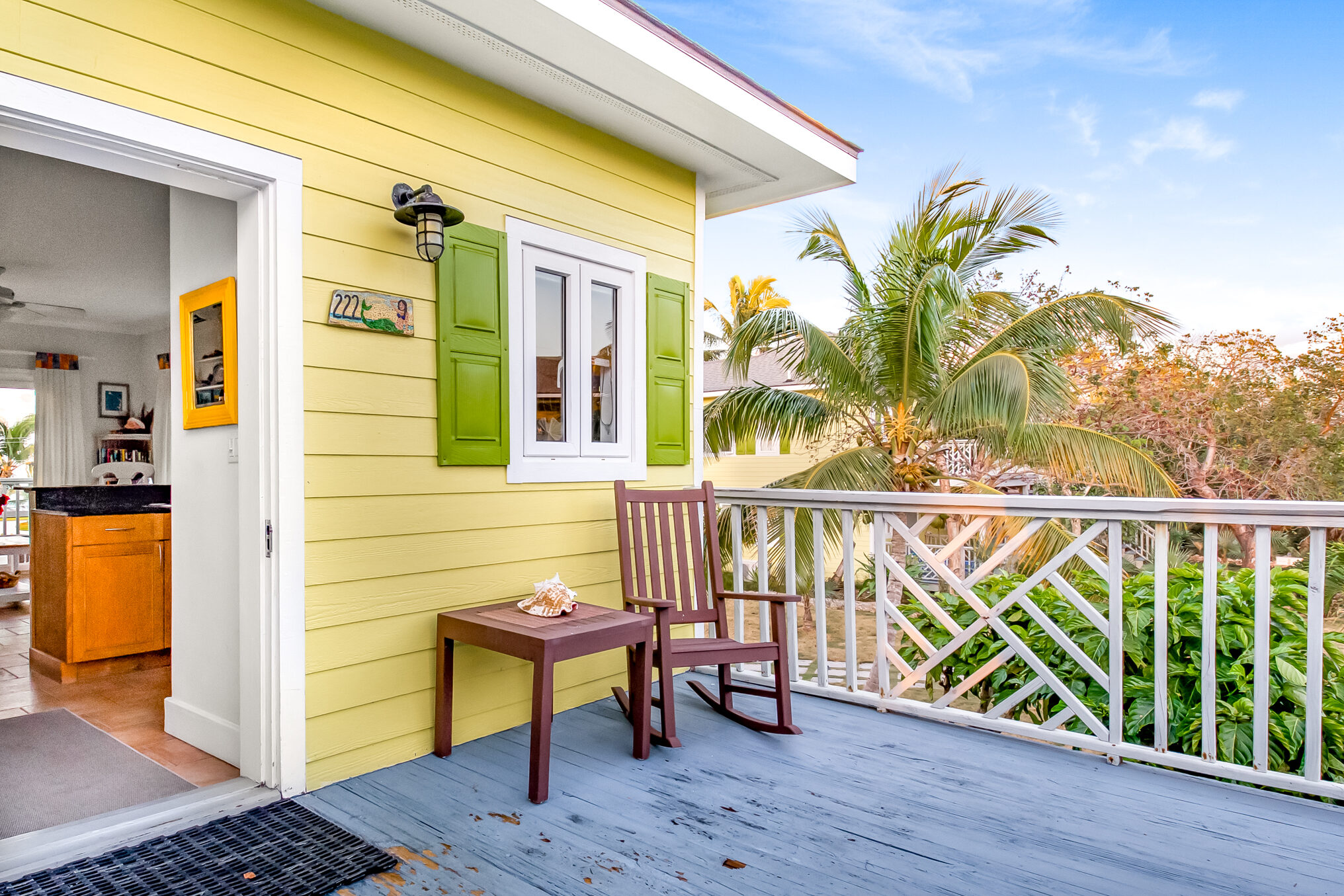 Pineapple Resort Room Balcony area