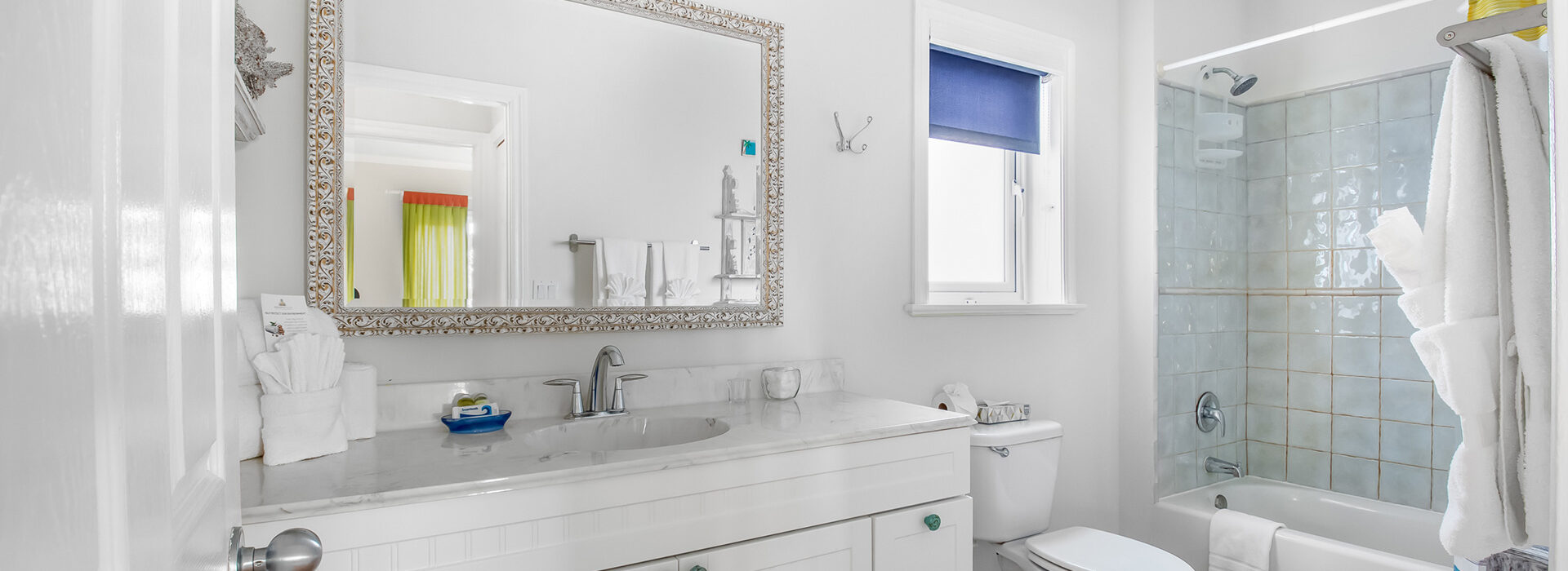 PIneapple bathroom area