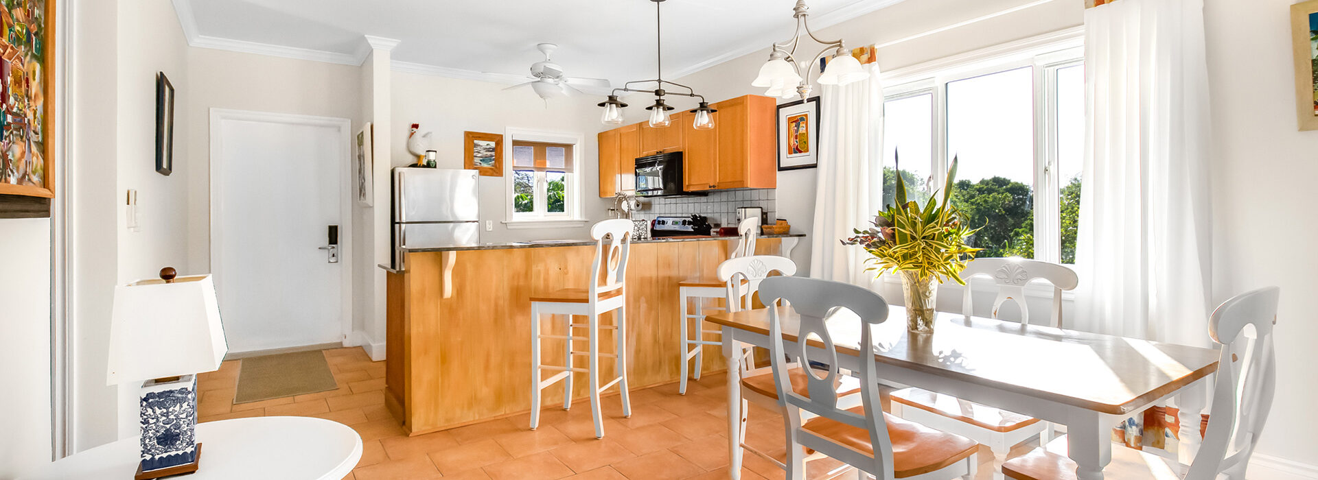 Pineapplefields Living Room with Dining Area