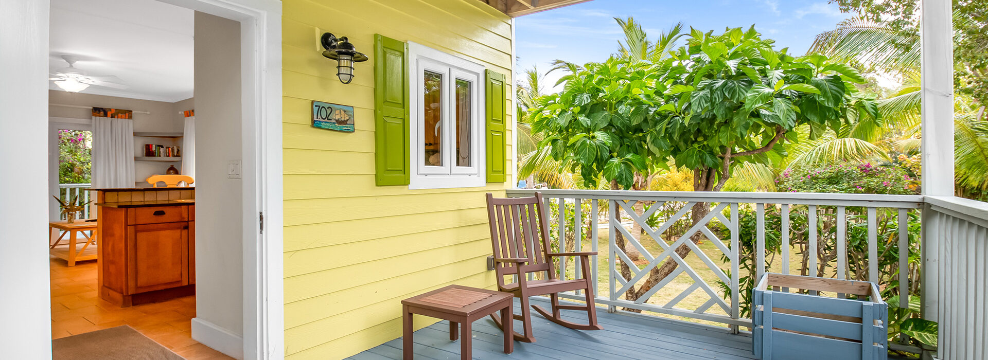 Pineapplefields balcony area